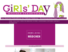 Tablet Screenshot of girlsday.info