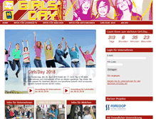 Tablet Screenshot of girlsday.cc
